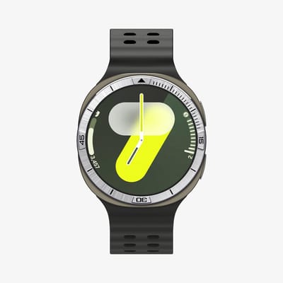 Spigen Samsung Galaxy Watch 8 44MM Bezel Ring Randbeschermer Zilver