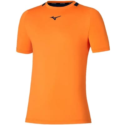 Mizuno 62gaa00154 T-shirt Met Korte Mouwen Oranje XL Man