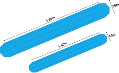 Garbolino Beschermbuis Octogonal Anti-UV - Maat : 60mm - 1.90m