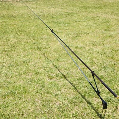 Verstelbare RVS Hengelhouder met 360° Rotatie en Antislip Grip (2,1m)