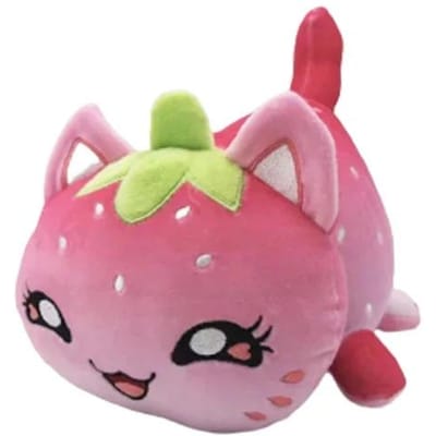 Aphmau Meows Jouet en Peluche Chat Doux Meemeow Peluche Chat Donut Rempli Kawaii Frites Cheeseburger Poupée Alimentaire Cadeaux de Noël