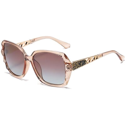 Nieuwe Diamant Dames Zonnebril UV Bescherming Zomer Mode High Sense Design