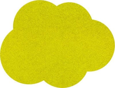 Wolk vilt onderzetters - Lichtgroen - 6 stuks - 10,5 x 8 cm - Tafeldecoratie - Glas onderzetter - Cadeau - Woondecoratie - Tafelbescherming - Onderzetters voor glazen - Keukenbenodigdheden - Woonaccessoires - Tafelaccessoires