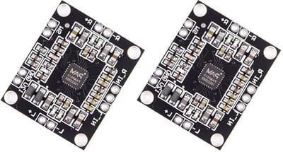 Digitale Versterkermodule - Mini Stereo Versterker - Audioapparaten Verbeteren - PAM8610 Chip - 2 x 15 W - Groen