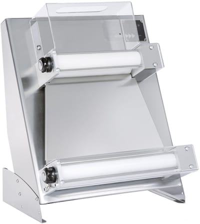 Prismafood Serie - Elektrische Deegroller - 260-450 mm - 250 W - Voetbediening