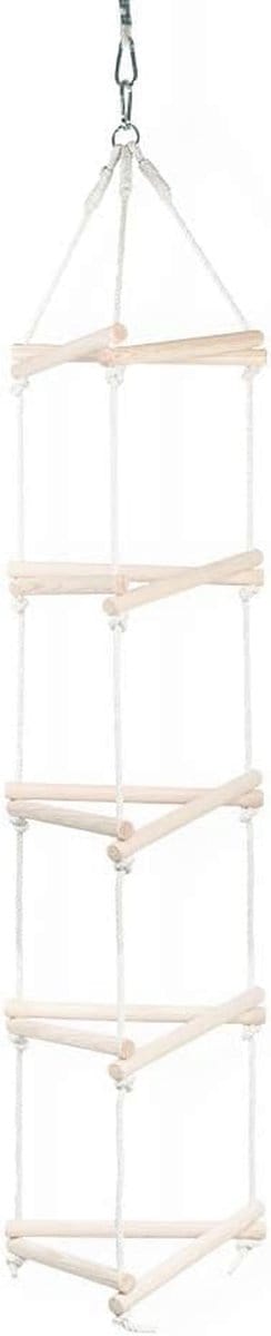 Driehoek ladder voor kinderen | Duurzame klimladder van natuurlijk hout | Veilig en ecologisch | Outdoor speeltoestel