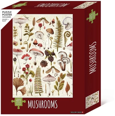 Paddenstoelen Puzzel 1000 Stukjes