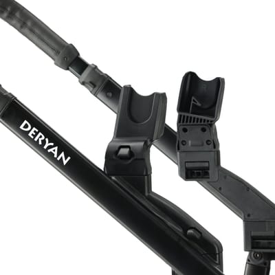Deryan Evy autostoel Adapter - Voor Maxi Cosi /Cybex/Nuna - Zwart