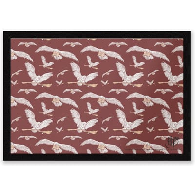 Harry Potter Hedwig Pattern mat