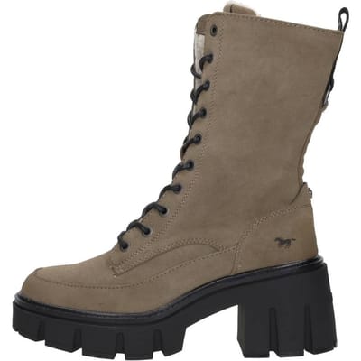 Mustang Veterschoenen Hoog Veterschoenen Hoog - Taupe - Maat 42