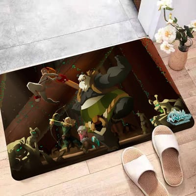 Rollenspel W-Wakfu Kamer Matten Scandinavische Stijl Huis Deurmat Badkamer-Toilet Matten Slaapkamer Hotel Decor Mat 50x80 cm