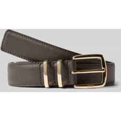 Riem van echt rundleer model 'Plum-ML_Sz30'