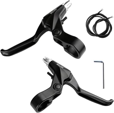 Aluminium fietsremhendelset met remkabels voor mountainbike en racefiets