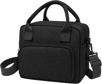 Geïsoleerde lunchtas voor mannen en vrouwen, perfect voor picknicks, strand en werk, verstelbare schouderbanden