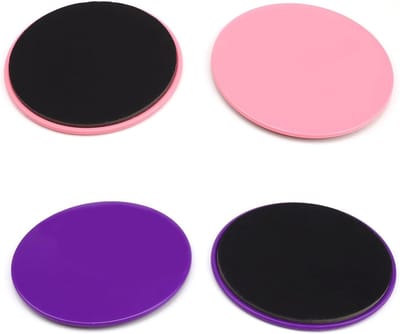 Core Sliders voor Fitness Training, 4 Stuks Glijdende Schijven voor Abdominale Spierversterking en Core Stabiliteit, Ideaal voor Thuis Workouts en Sporttraining