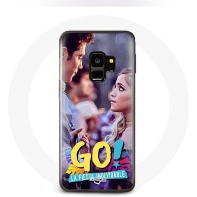 Coque pour Samsung Galaxy S9 Plus Poursuis Tes Rêves Mía Cáceres et Álvaro Paz Go! Vive a tu manera