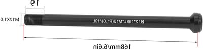 Achtervork Thru Axle 142 x 12 mm, Aluminium Legering, Snelle Ontgrendeling Kit, Ultra Licht, Compatibel met Alle Fietskaders