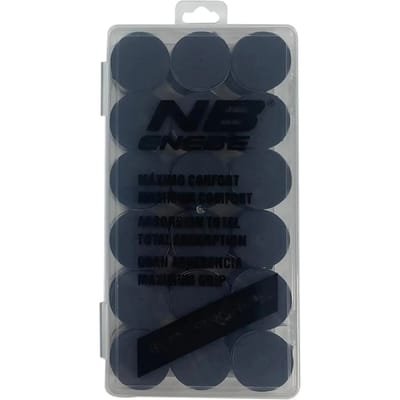 Set van 18 overgrips Glad Enebe Black ÚNICA