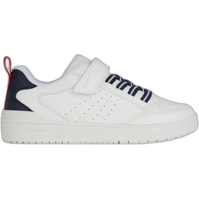 GEOX WASHIBA JONGENS Sneakers - WIT/MARINEBLAUW - Maat 34