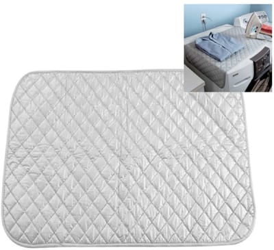 1-Pack - Draagbare strijkmat - Vervangende strijkplank - Vervangende strijkplankhoes - Verdikte, hittebestendige, antislip strijkmat (33,5*18 inch)