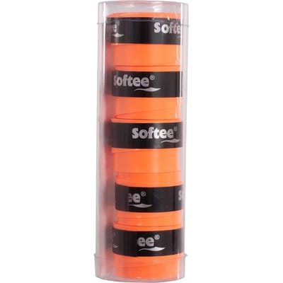 Set van 5 overgrips Smooth Softee Tech Naranja Fluor ÚNICA