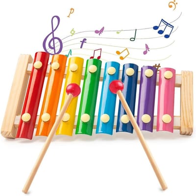 Houten Xylofoon en Percussie Speelgoed voor Baby's Montessori
