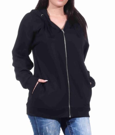 Dames jack met capuchon voor vrijetijdspak, sportpak of joggingpak