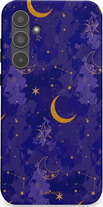 Casetastic Hoesje Geschikt voor Samsung A55 - Stijlvolle Beschermende Duo-layer Case - Sterrennacht