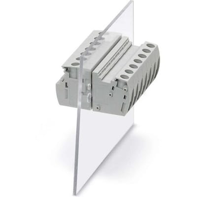 Phoenix Contact 3073319 Doorvoerklem 8.1 mm Schroeven Grijs 50 stuk(s)