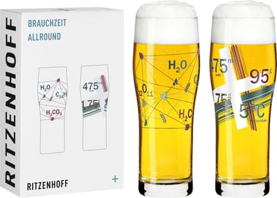 Ritzenhoff Brauchzeit All-Round Bierglas 2 Stuks