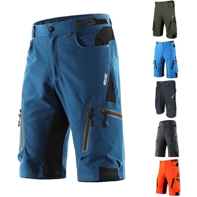 Lixada Baggy Shorts cyclisme vélo pantalon respirant sport coupe ample Shorts M noir