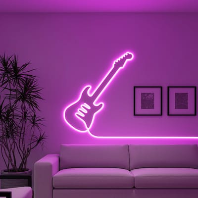 REALITY NEON Ledstrip - Wit - LED RGB 20W - Lengte 5 m - Inkortbaar - Geintegreerde dimmer - Memory functie - Afstandsbediening - RGB-kleurwisselaar
