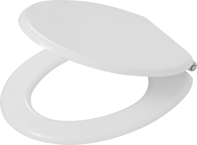 Tiger Mississippi - Toiletbril met deksel - MDF - Wit