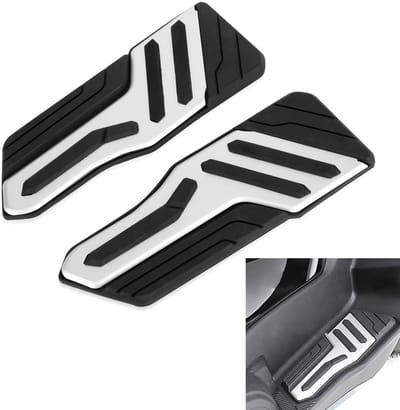Dailygoods- Achtervoetsteun 100% gloednieuw - CNC-aluminium - Geanodiseerde coating - Voor TMAX 560 2022/2023/2024 - Duurzaam - Eenvoudige installatie - Voetsteun