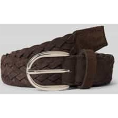 Riem in vlechtlook met logodetail