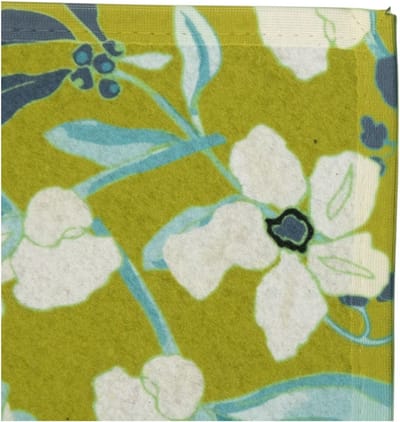 Deurmat Marie bloemen 75x50cm