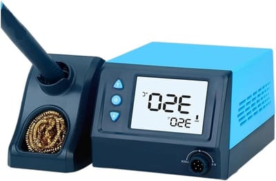Soldeerstation, 75W Elektrische Soldeerbout, Constant Instelbare Temperatuur, Lasreparatie, Digitaal Display T12 Soldeerstation(T12 PLUS K)