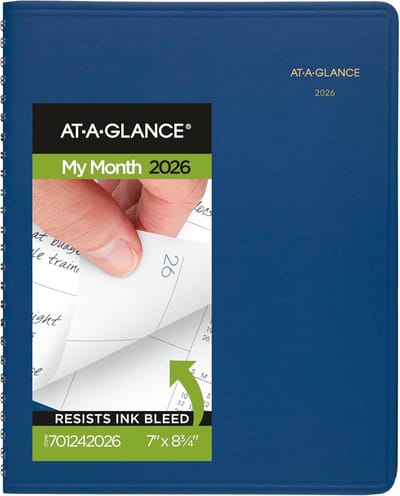 Maandplanner 2026 Medium Blauw 12 Maanden Kalender Planning