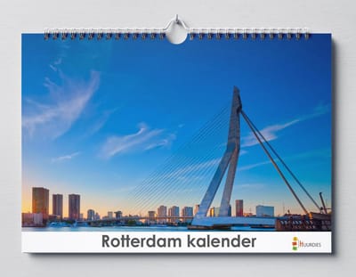 Rotterdam kalender 35x24 cm | Rotterdam verjaardagskalender | Rotterdamse wandkalender| Kalender 35 x 24 cm