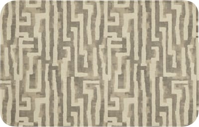 Badmat 80x50 cm - Antislip - Abstract - Geometrisch - Groen - Badmatten voor badkamer - Badkamermat - Douchemat - Badkamer mat