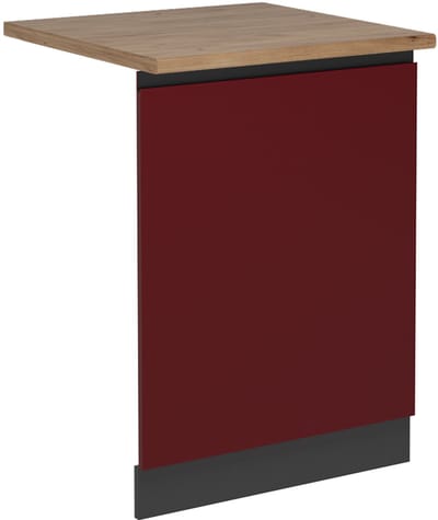 Vicco R-Line Vaatwasserfrontpaneel – 60 cm, WB Eik Rood