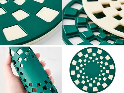 Pingyang Rongrong Handicraft Factory - Siliconen Pannenonderzetter - Uitbreidbaar - Hittebestendig - Antislip