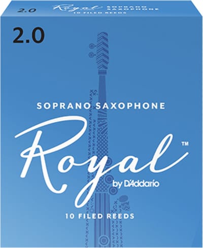 D'Addario Woodwinds Sopransaxofoon 2 doos met 10 rieten - Riet voor sopraan saxofoon