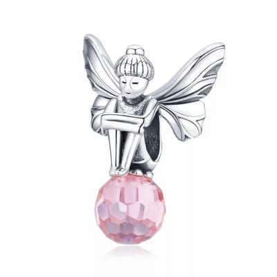 Zilveren Bedel Bloemen Elf - Fantasie - Bedelarmband - Sieraden - Romystones