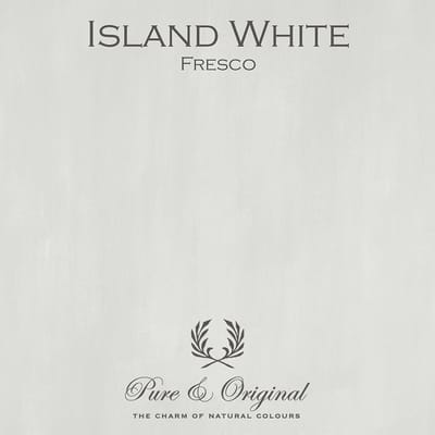 Pure & Original Fresco Kalkverf Island White 1 L