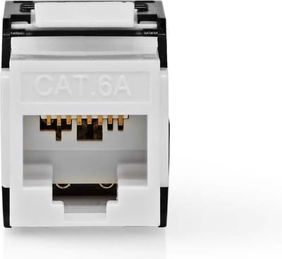 Nedis Keystone - CAT6a / Keystone - RJ45 Female - U/UTP - ABS - Doos