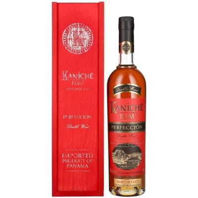 Kaniché Rum Perfección Double Wood 40% Vol. 0,7l in Holzkiste