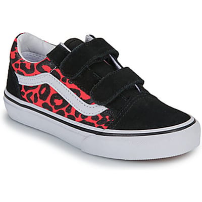 Vans  Lage Sneakers Old Skool V GLITTER LEOPARD Diva Pink