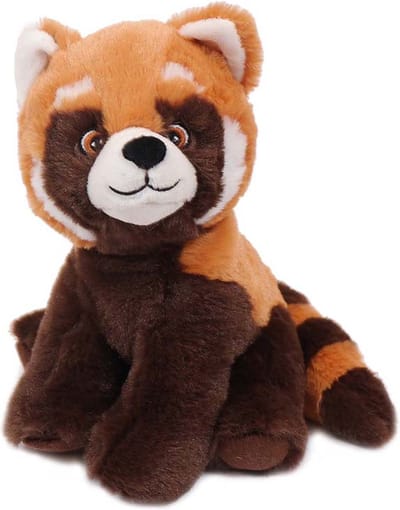Pia Soft Toys - Pluche knuffeldier - Rode Panda ECO 20 cm