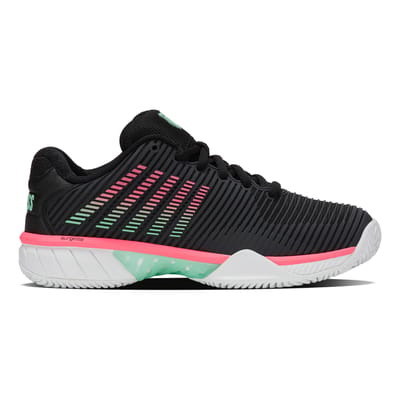 K-SWISS Tennisschoenen Hypercourt Express 2 Clay Black/white/neon Mint Womens 37